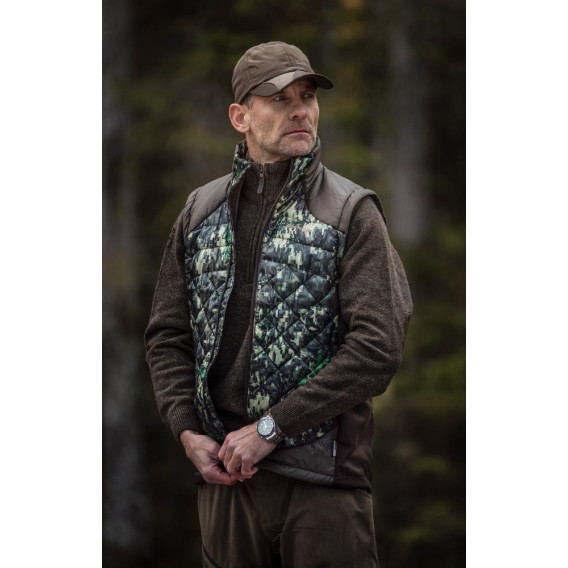 DEERHUNTER Cumberland Quilted IN-EQ Waistcoat - vesta