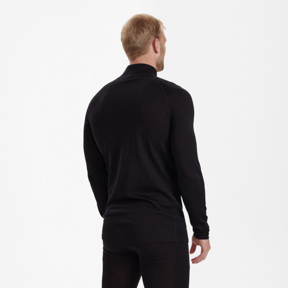 DEERHUNTER Quinn Merino Zip Undershirt - merino nátelník